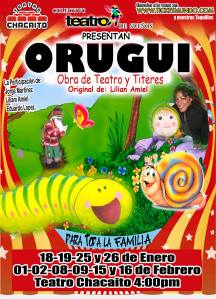 Roberto Enrique Rincon: Poster de la obra Orugui